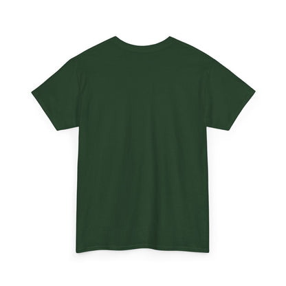 Green t-shirt on a white background