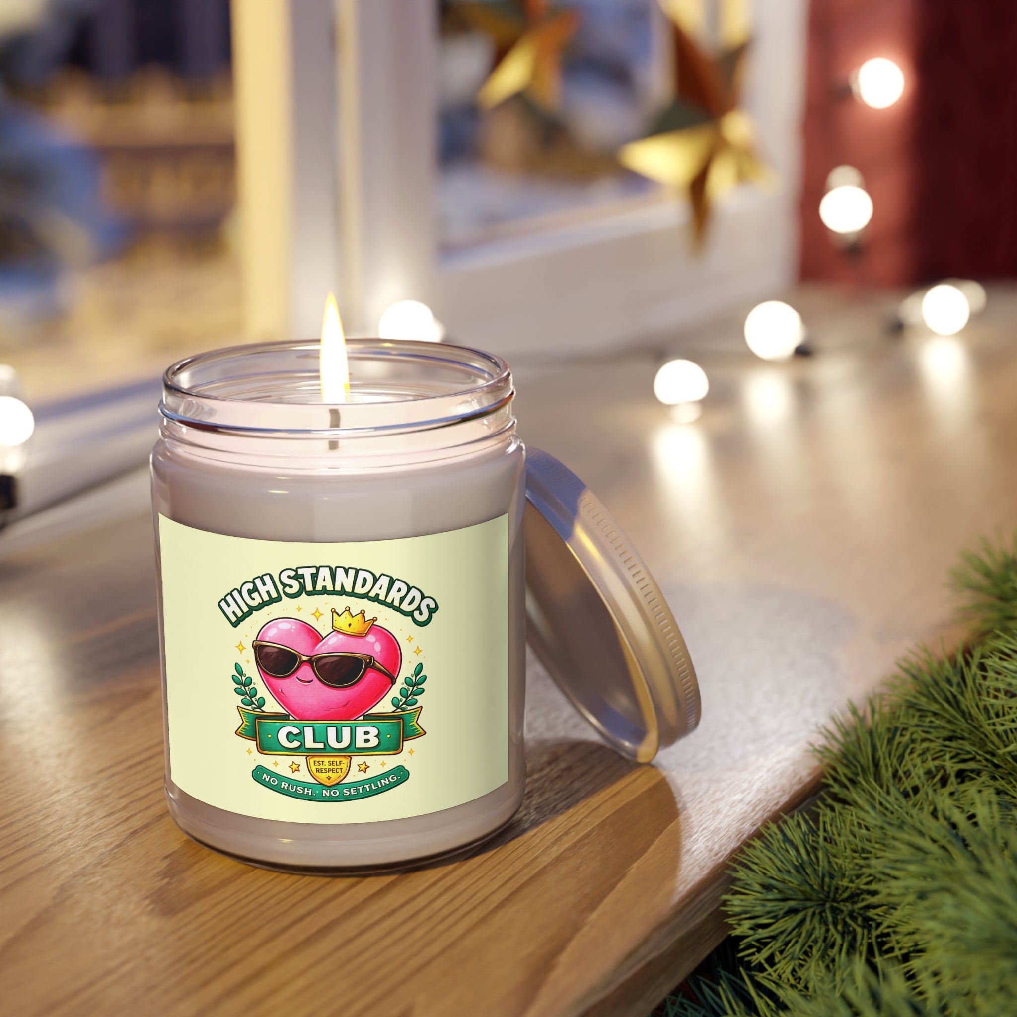 High Standards Singles Club Scented Candles, 9oz
