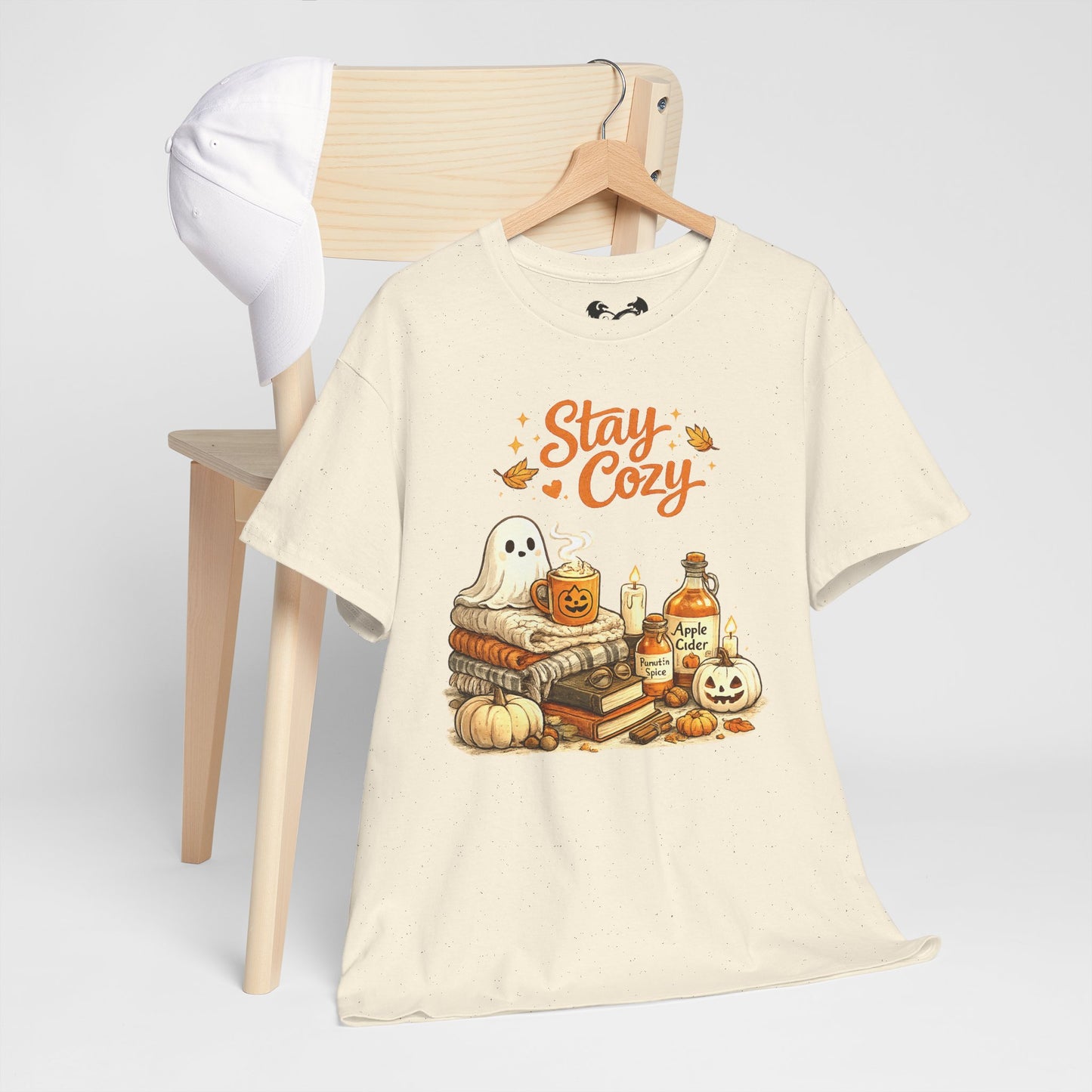 Stay Cozy Comfortable Cotton Halloween T-Shirt