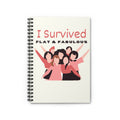 The I Survived Flat &amp; Fabulous Spiral Journey Journal offers a compassionate space to document your healing and resilience. With its flat-laying spiral design, this journal makes writing comfortable and accessible, allowing you to capture your thoughts, milestones, and emotions throughout your recovery.