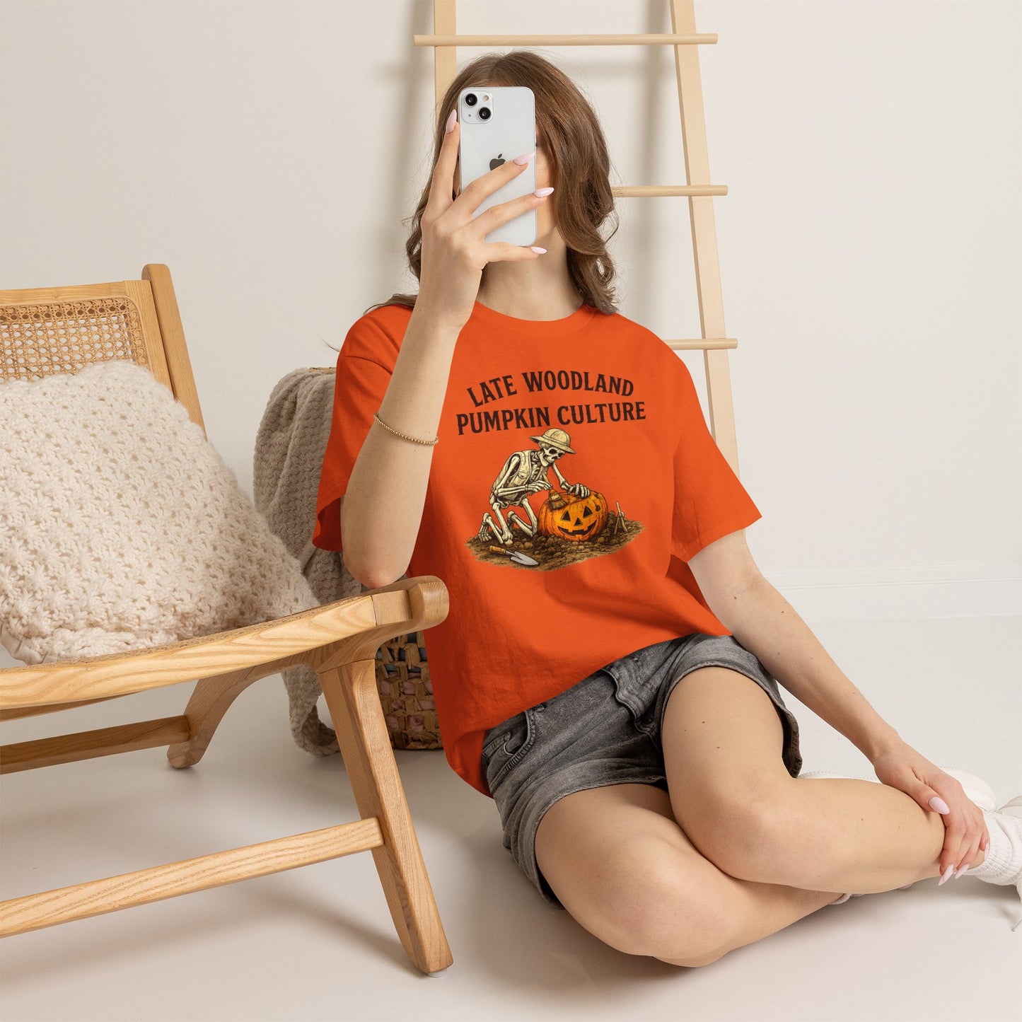 Late Woodland Pumpkin Culture Comfortable Cotton T-Shirt