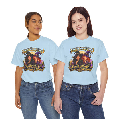 Forever Bound by Witchy Magic Halloween Cotton T-Shirt