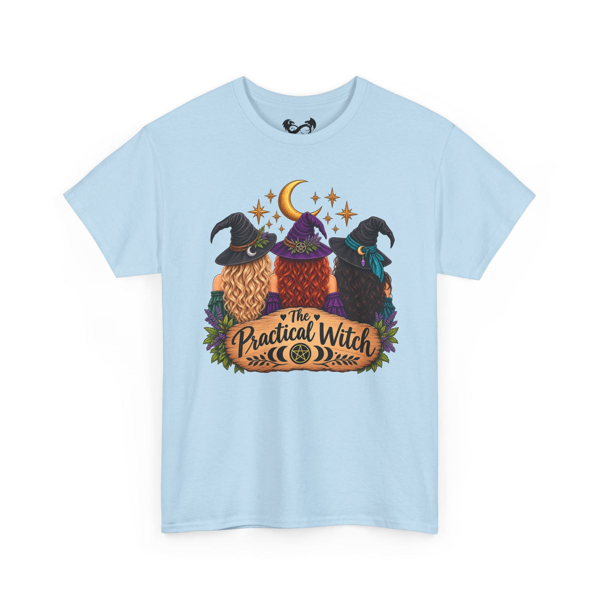 The Practical Witch Sisters Halloween Cotton T-Shirt