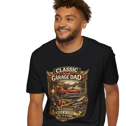 Classic Garage Wise & Cool Dad - Comfortable Cotton Tee
