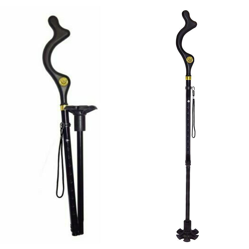 Experience the ultimate convenience and comfort with our Telescopic Folding Stool Walking Stick. Perfect for outdoor activities and travel, this innovative product combines a sturdy walking stick with a compact folding stool. Say goodbye to standing fatigue and hello to a rested adventure!