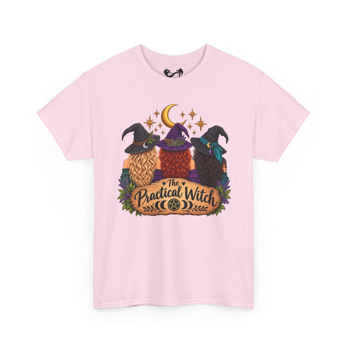 The Practical Witch Sisters Halloween Cotton T-Shirt