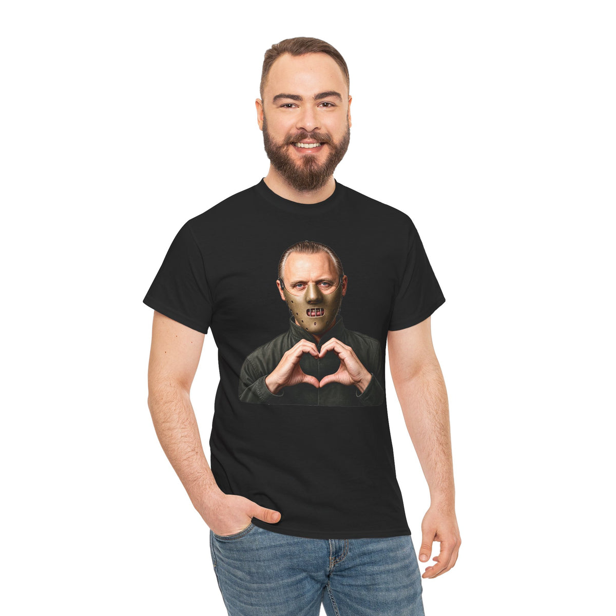 Hannibal-Inspired Horror Heart Comfortable Cotton T-Shirt