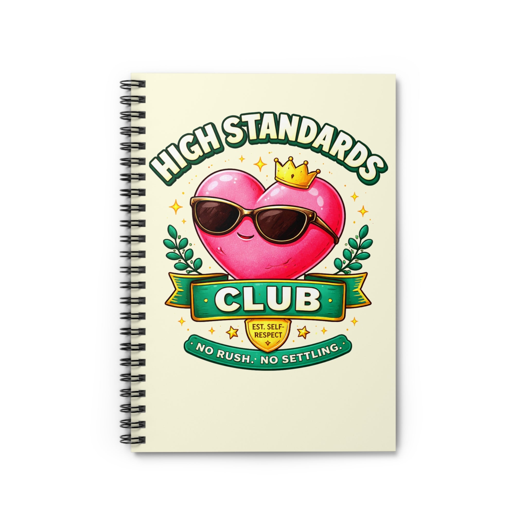 High Standard Adult Singles Spiral Journal