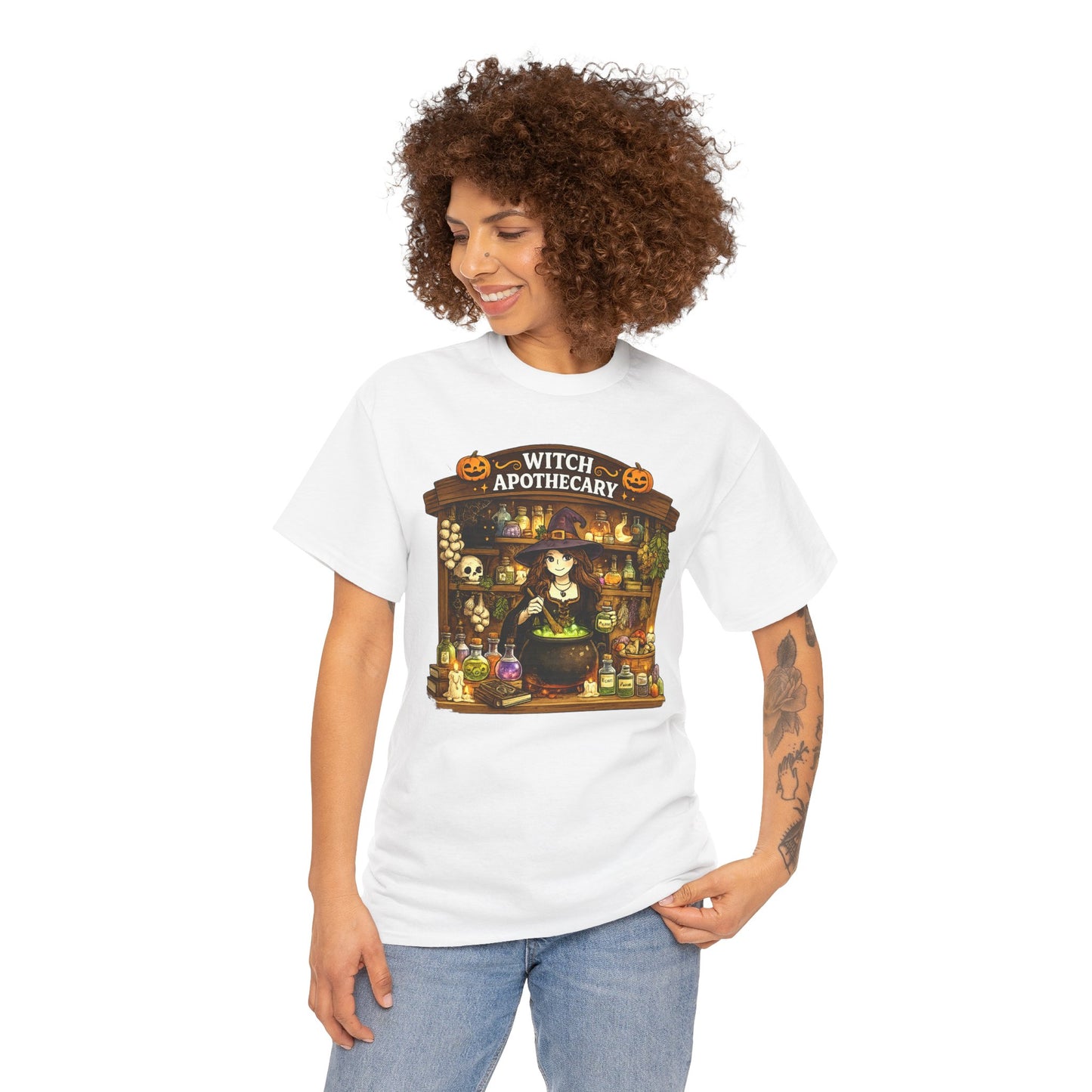 Witch Apothecary Comfortable Cotton T-Shirt