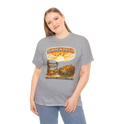 U Pick Pumpkin Patch Comfortable Cotton Halloween T-Shirt