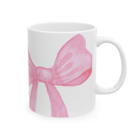 Show strength and resilience with the Double Trouble - Double Mastectomy Ceramic Mug. Designed to honor the journey of those who have faced double mastectomy, this mug offers a comforting way to start your day or share a moment with loved ones. 