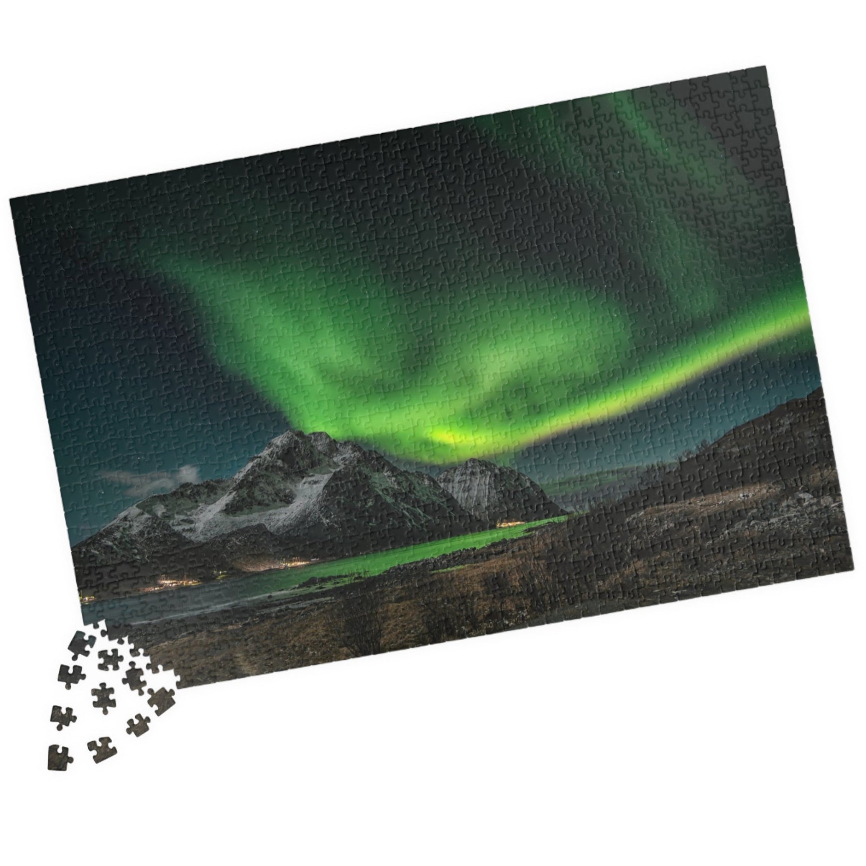 Indulge in a luxurious puzzle experience with Those Northern Lights. With 110 to 1014 pieces, this puzzle captures the beauty of the Northern Lights and provides hours of entertainment. Its exquisite design and high-quality pieces make it a must-have for any puzzle enthusiast. Escape into the enchanting world of the Northern Lights with this exclusive puzzle.