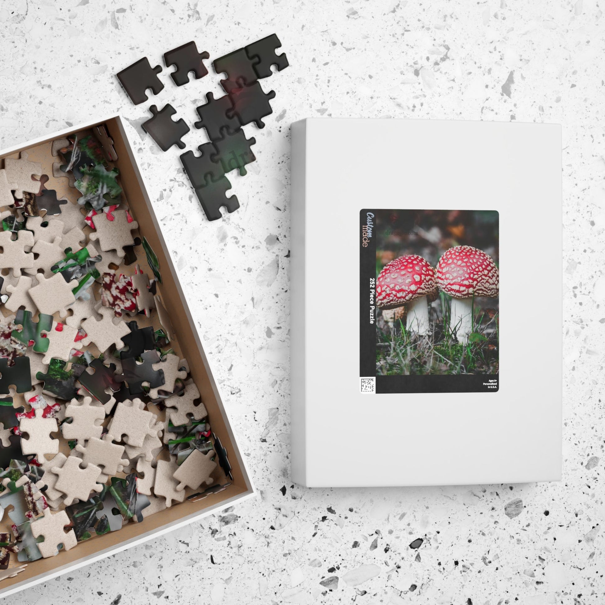 Solve a fun challenge with the Sister Red Mushrooms Puzzle! Available in 110 to 1014 pieces, this puzzle features vibrant colors and a whimsical design. Perfect for all ages, it offers a relaxing and rewarding activity for the whole family to enjoy together.