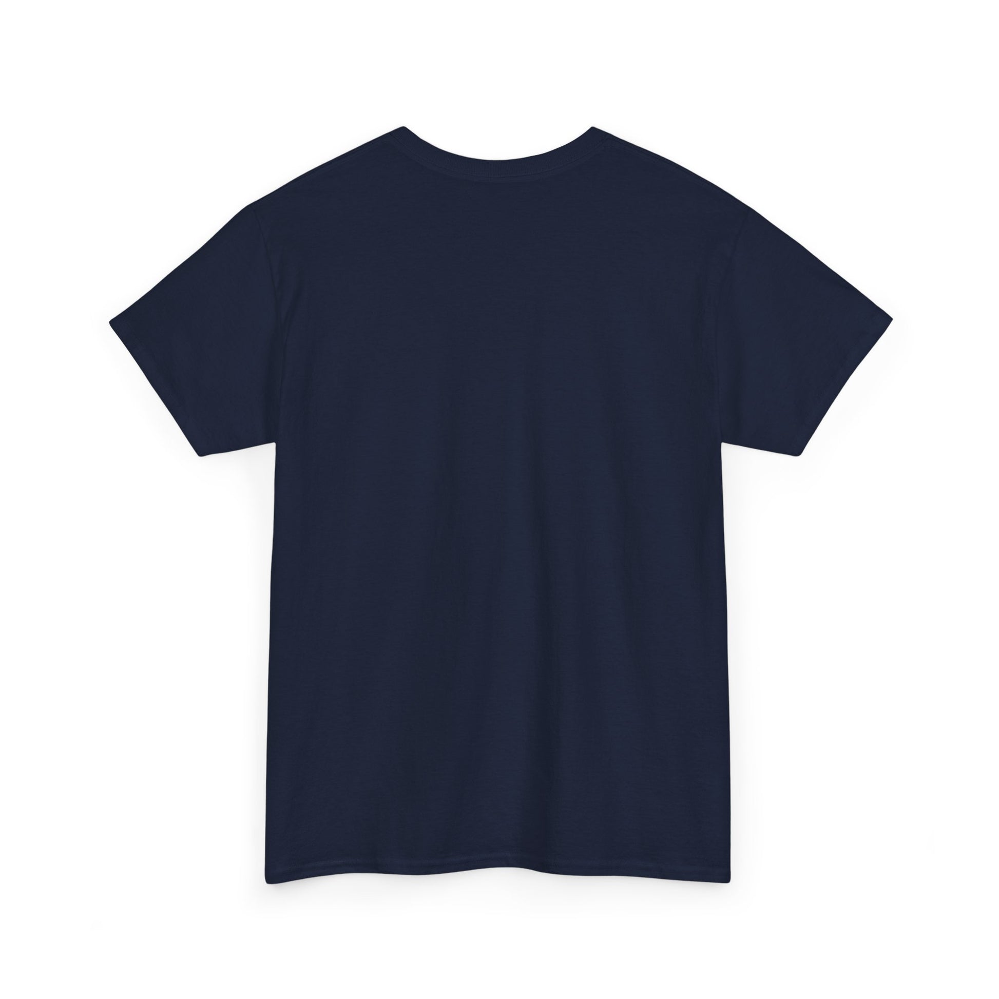 Blue t-shirt on a white background