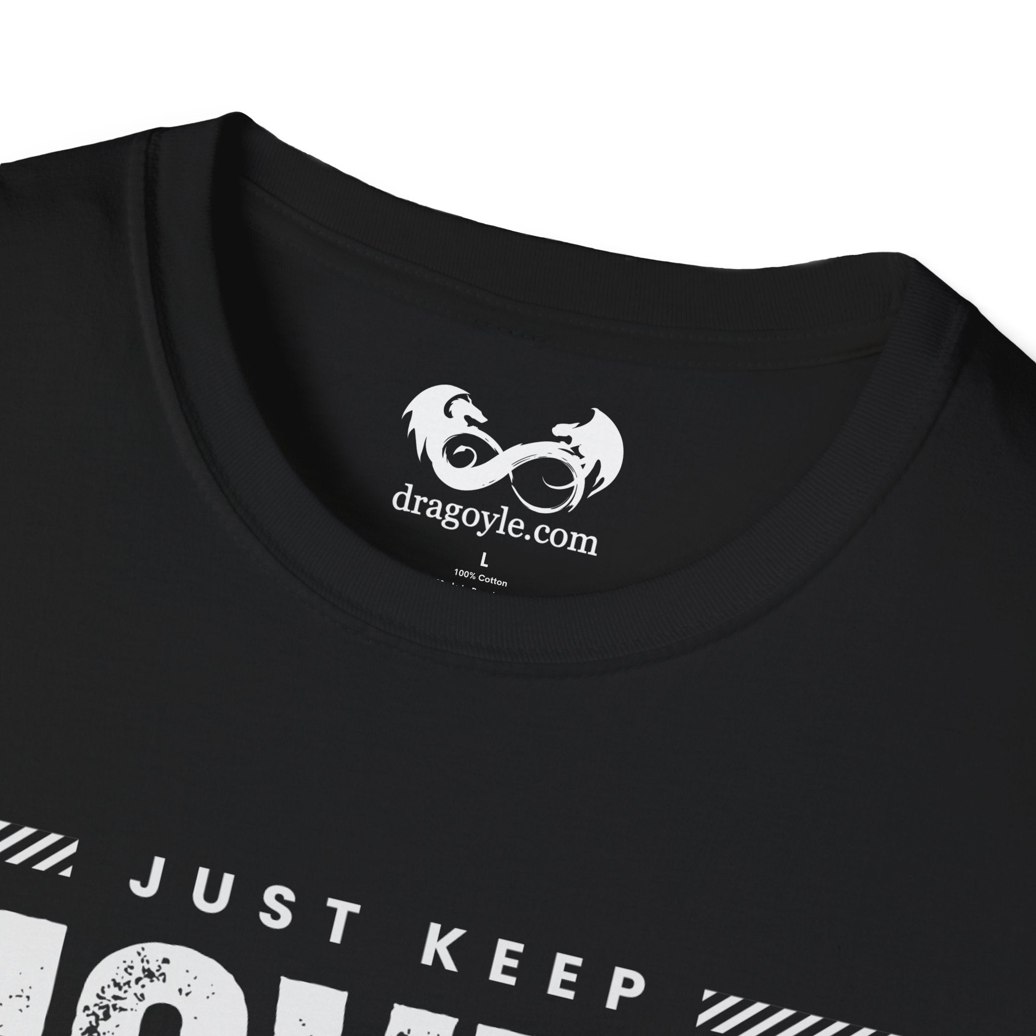 This unisex t-shirt is a canvas for self-expression, crafted for those who embrace resilience. With the phrase "Just Keep Moving Forward - Cancer Survivor" emblazoned across the chest, it celebrates strength and spirit.