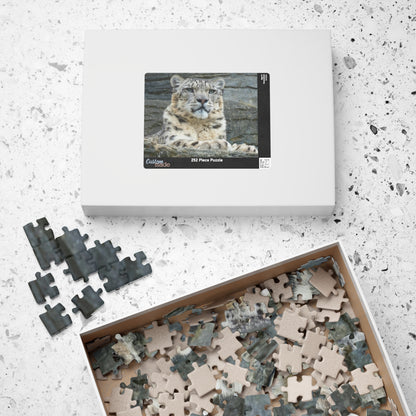 Join the wild adventure with our Royal Snow Leopard Puzzle! With 110 to 1014 pieces, this puzzle will challenge you to piece together the majestic snow leopard in its natural habitat. Unleash your inner risk-taker as you embark on this thrilling puzzle journey!