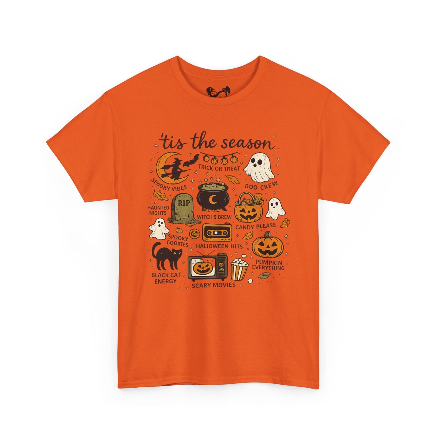 'Tis the Season Halloween Comfortable Cotton T-Shirt