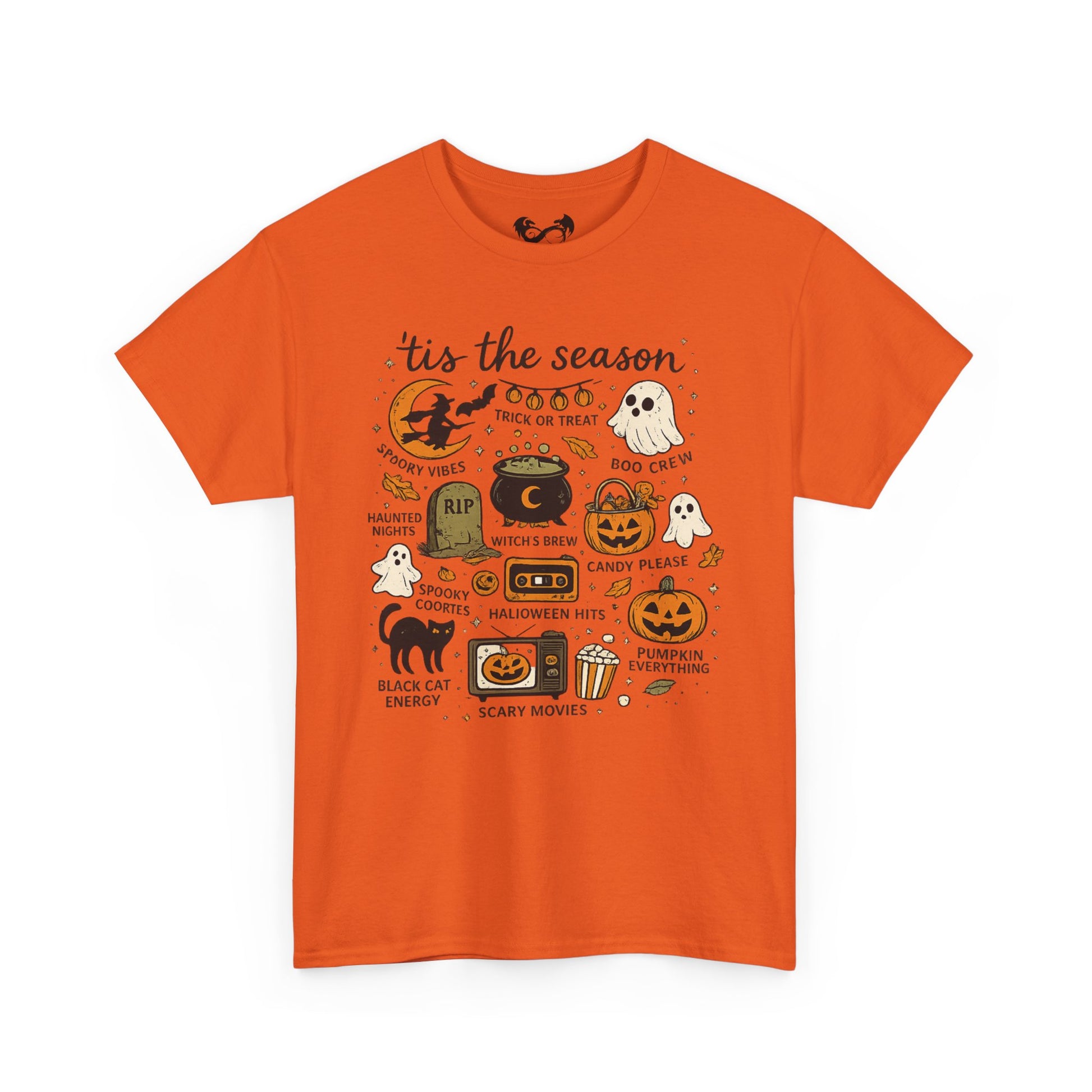 'Tis the Season Halloween Comfortable Cotton T-Shirt