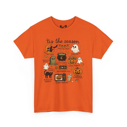 'Tis the Season Halloween Comfortable Cotton T-Shirt