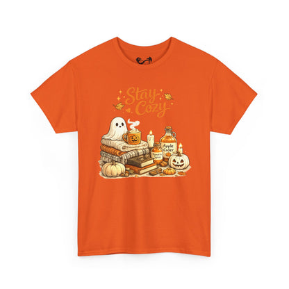 Stay Cozy Comfortable Cotton Halloween T-Shirt