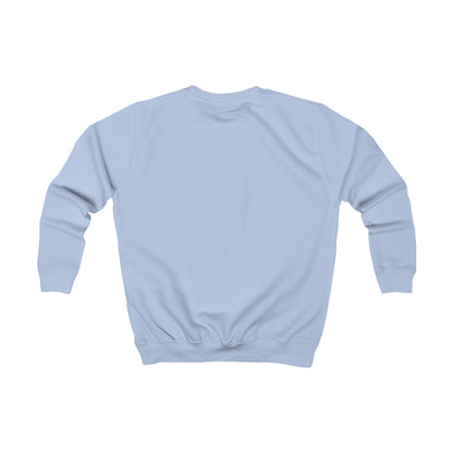 Light blue sweatshirt on a white background