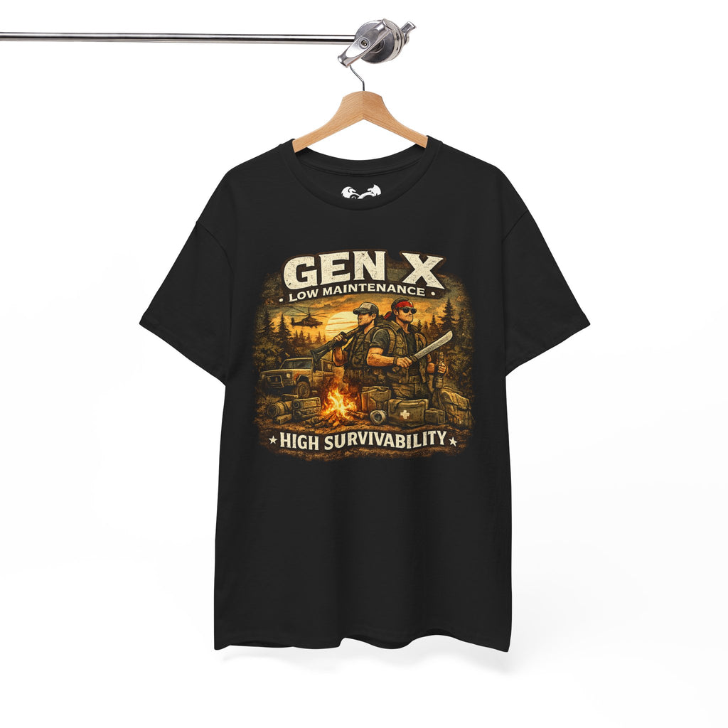 Gen X Low Maintenance High Survivability Cotton T-Shirt
