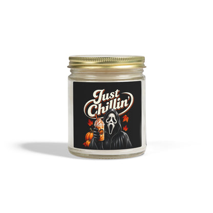 Just Chillin' Ghost Face Halloween Scented Candles (4oz/9oz)