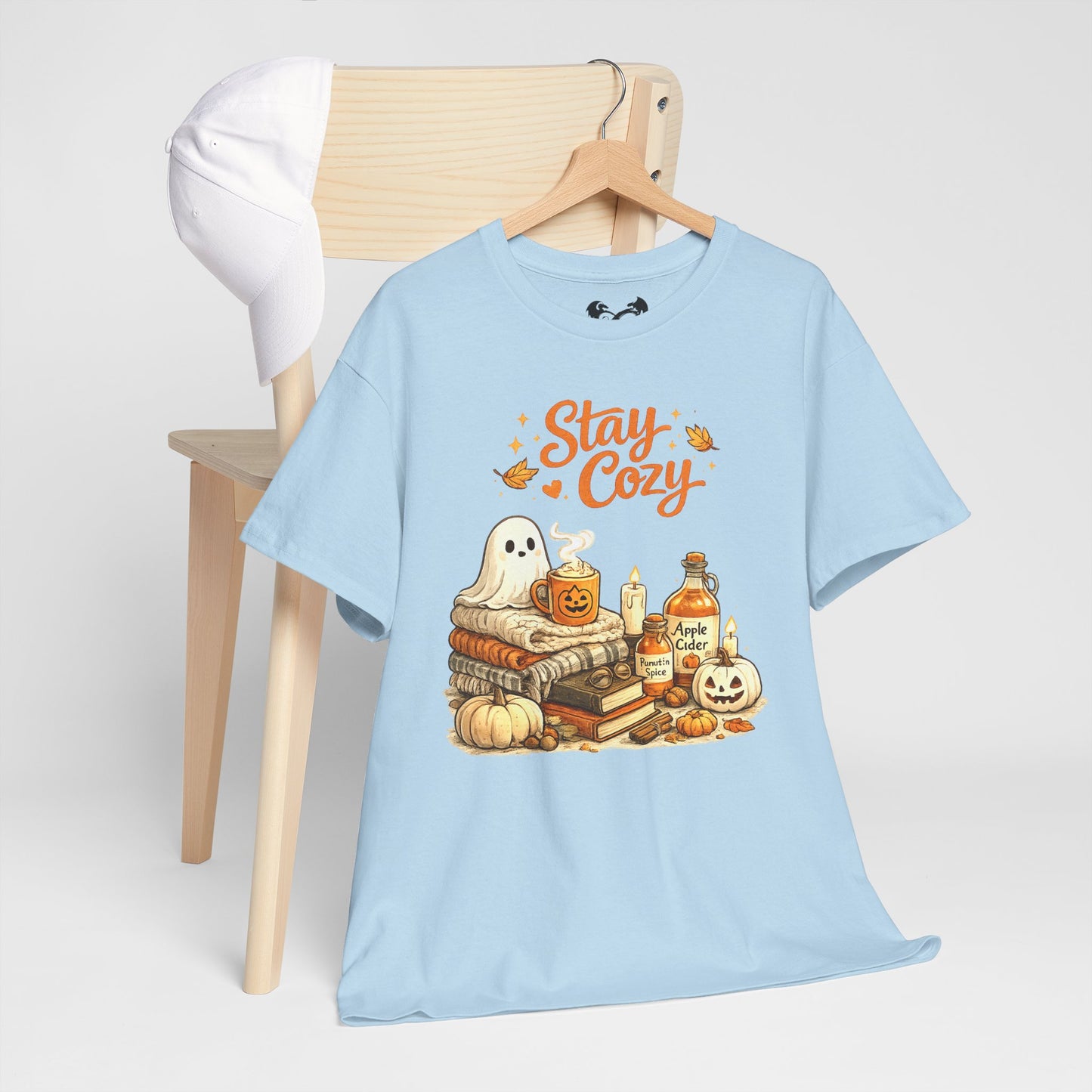 Stay Cozy Comfortable Cotton Halloween T-Shirt