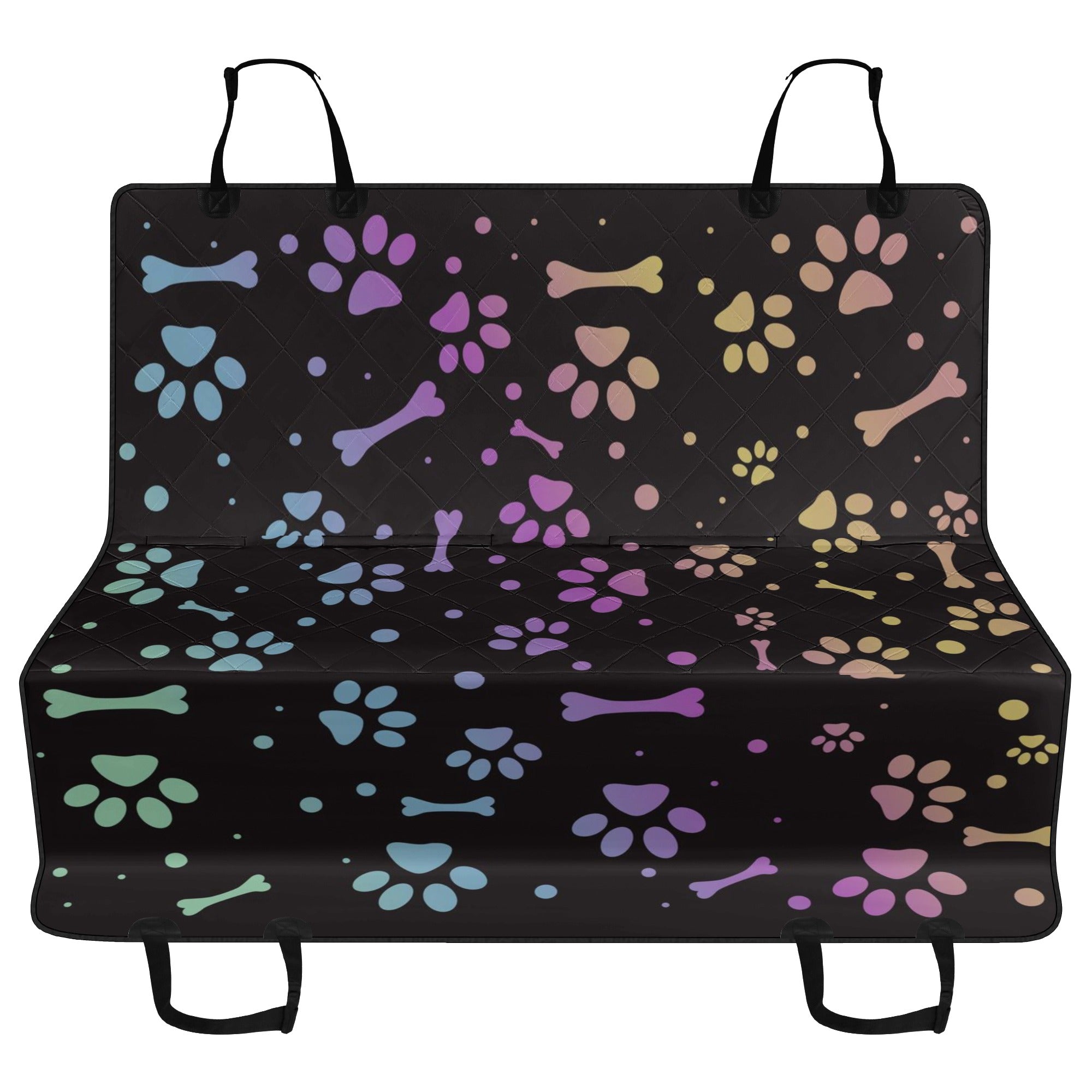 Travel in style with your furry best friend with our Colorful Car Dog Seat Covers! These seat covers will keep the backseat clean and dog hair-free, so you won't have any doggone worries as you hit the road.