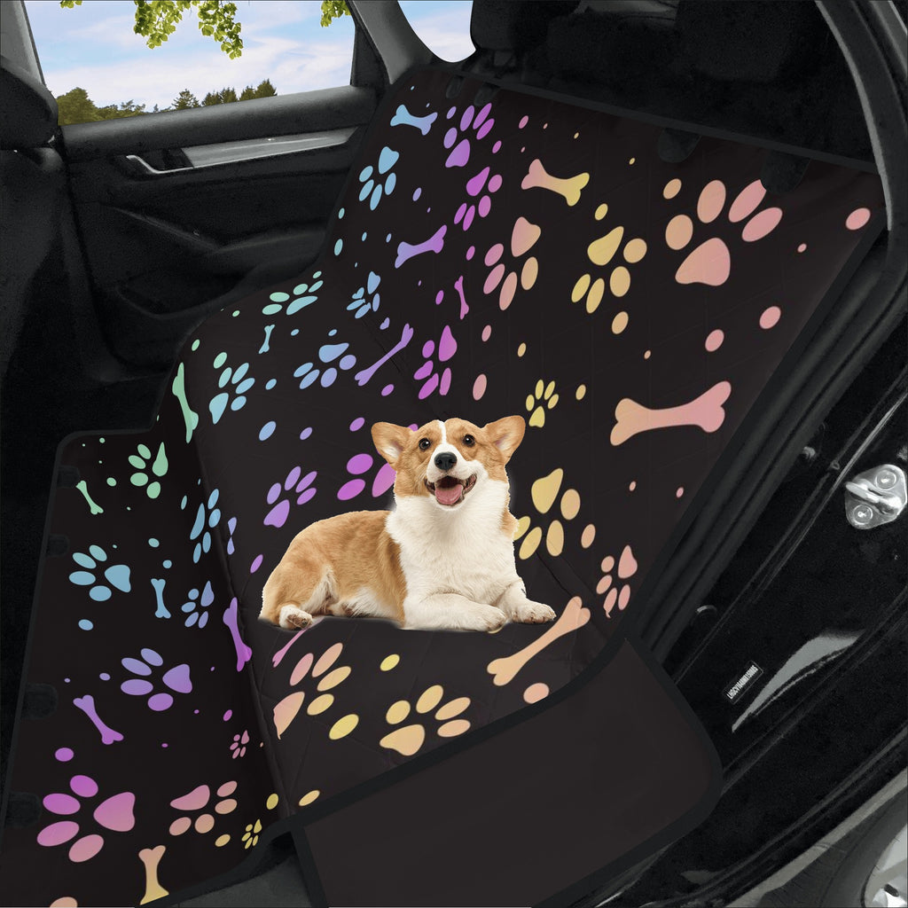 Travel in style with your furry best friend with our Colorful Car Dog Seat Covers! These seat covers will keep the backseat clean and dog hair-free, so you won't have any doggone worries as you hit the road.
