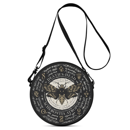 The Round Moth Satchel Bag is a stylish and sophisticated way to store your belongings. This satchel bag is made with premium quality materials that are both durable and lightweight – perfect for everyday use. 