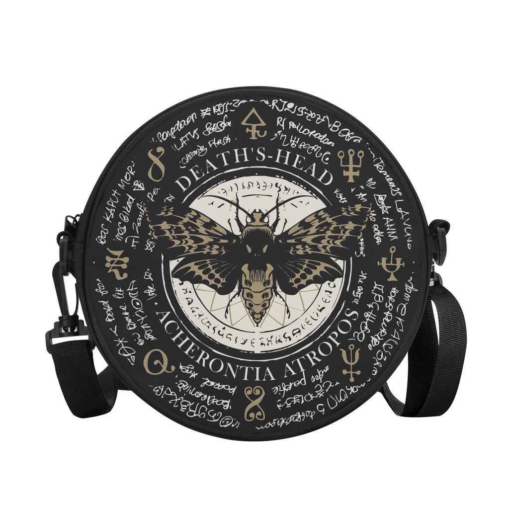 The Round Moth Satchel Bag is a stylish and sophisticated way to store your belongings. This satchel bag is made with premium quality materials that are both durable and lightweight – perfect for everyday use. 