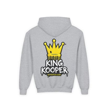 Youth Hoodie "King Kooper" Drippy Crown Graphic Sweatshirt
