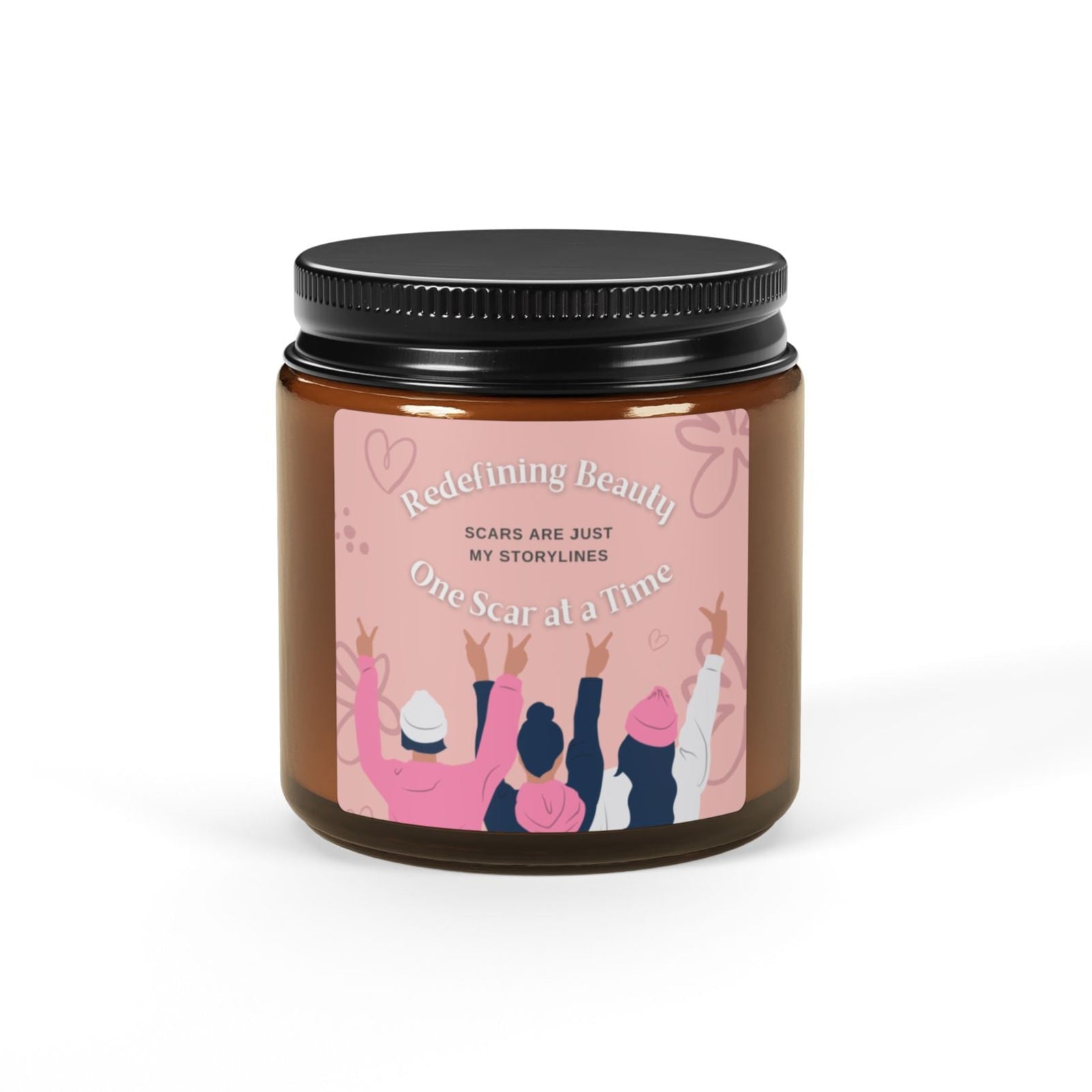 Transform your space with the comforting aroma of our Scars Are Just My Storyline Scented Soy Candles. Made from high-quality soy wax, our candles are carefully crafted to provide a long-lasting burn and fill your home with a warm, soothing fragrance. Embrace your Cancer story and relax with our unique candle blend.