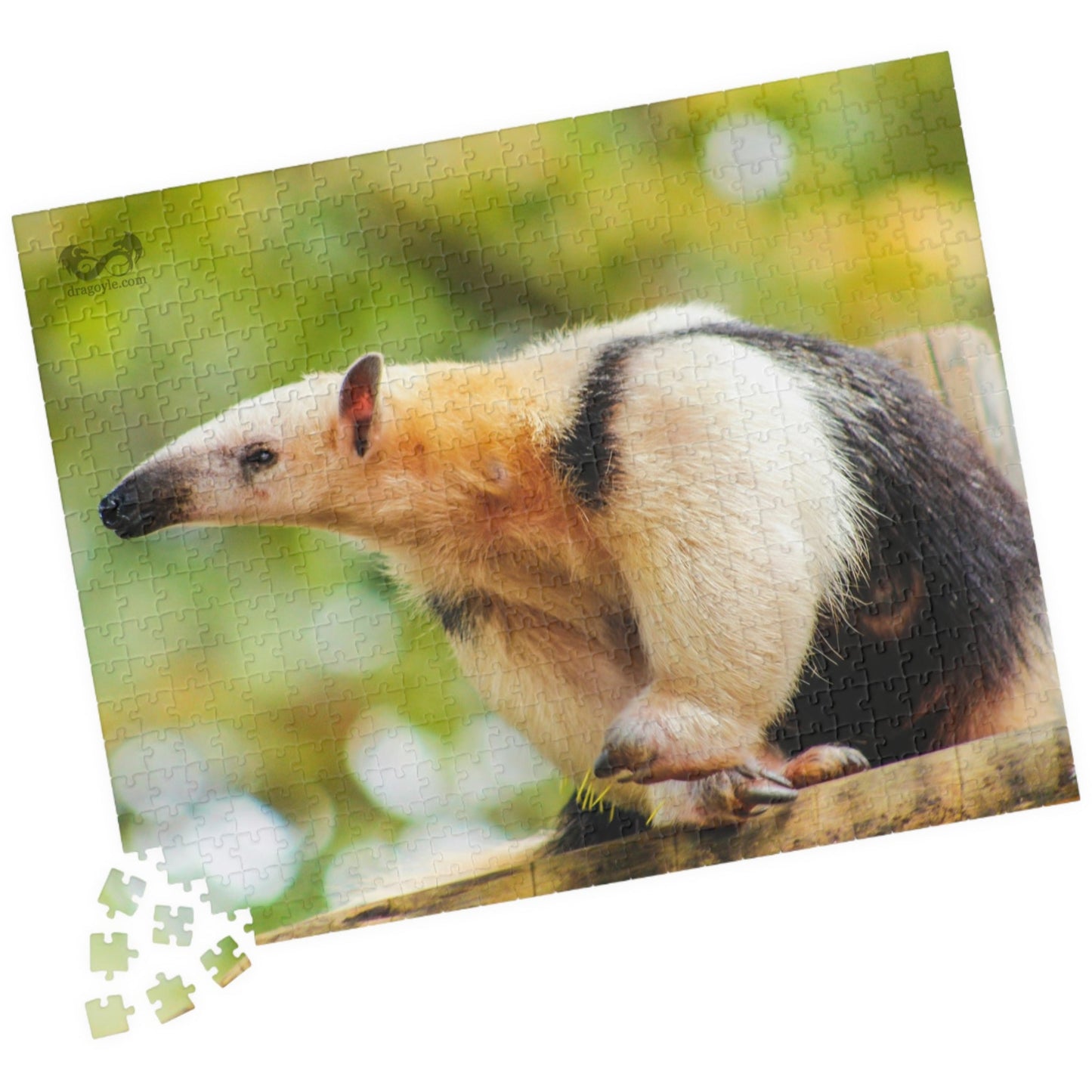 Unleash your inner explorer with our Giant Anteater Puzzle! With 110 to 1014 interlocking pieces, this puzzle is perfect for all skill levels. Delve into the world of this fascinating animal as you piece together its image, and experience the satisfaction of completing this challenging puzzle.