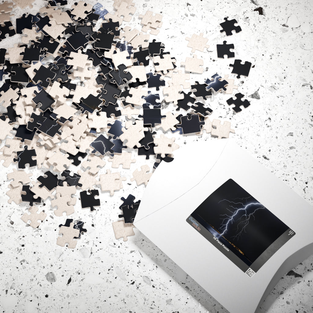 Lightening Strikes Water Puzzle - 110 to 1014 Pieces