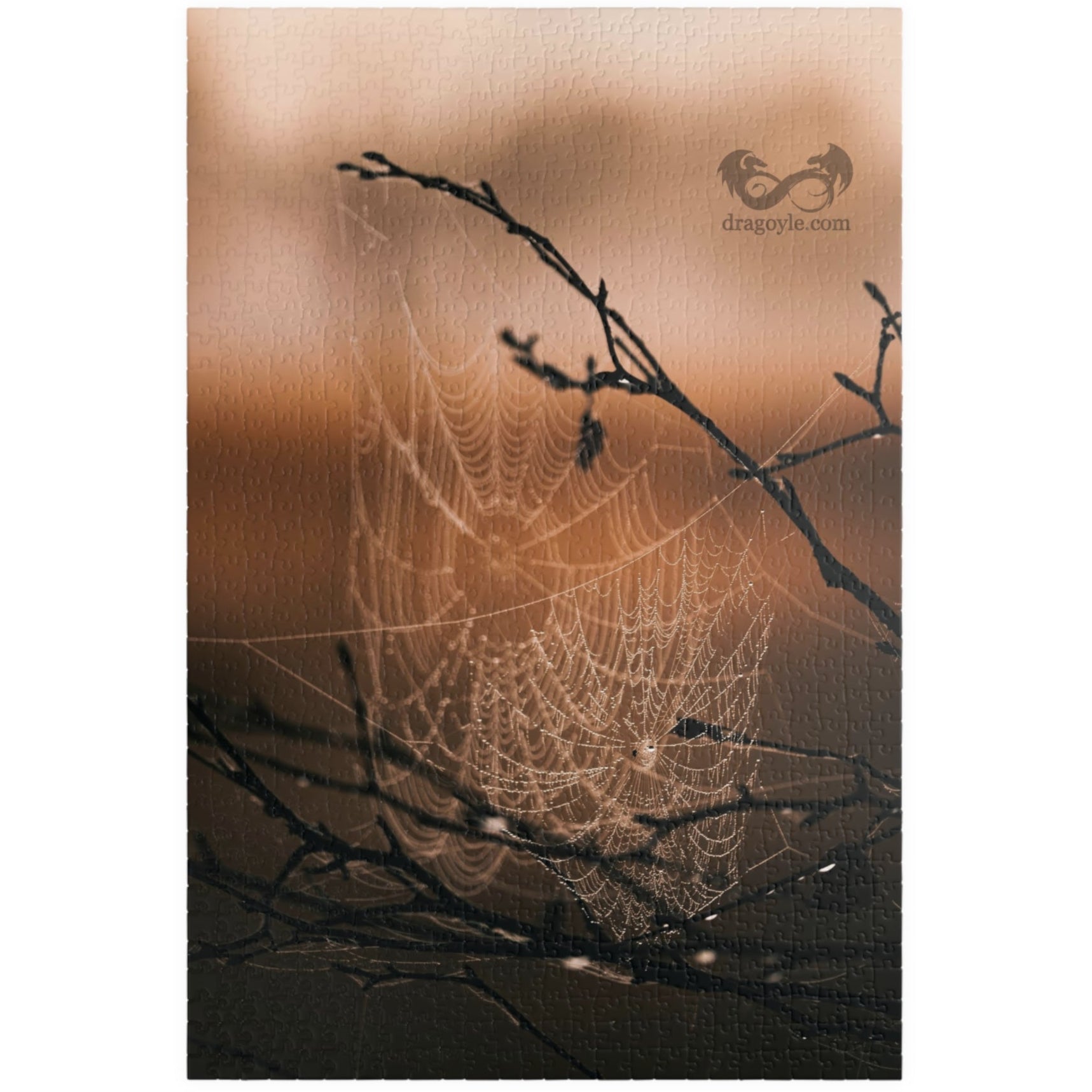 Conquer your fears and embrace the thrill of the unknown with our Spooky Spiderweb Puzzle! With 110 to 1014 pieces, this puzzle will challenge and excite your mind while you piece together a chilling spiderweb.