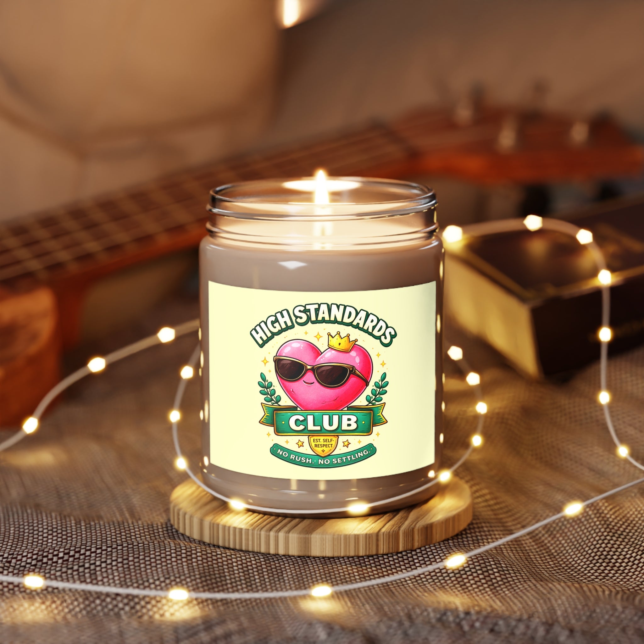 High Standards Singles Club Scented Candles, 9oz