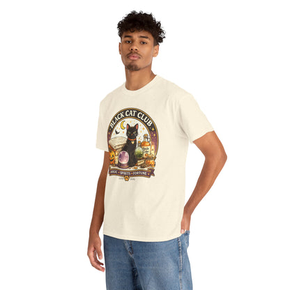 Person wearing a white t-shirt with 'Cheers Peckers' graphic design on a white background