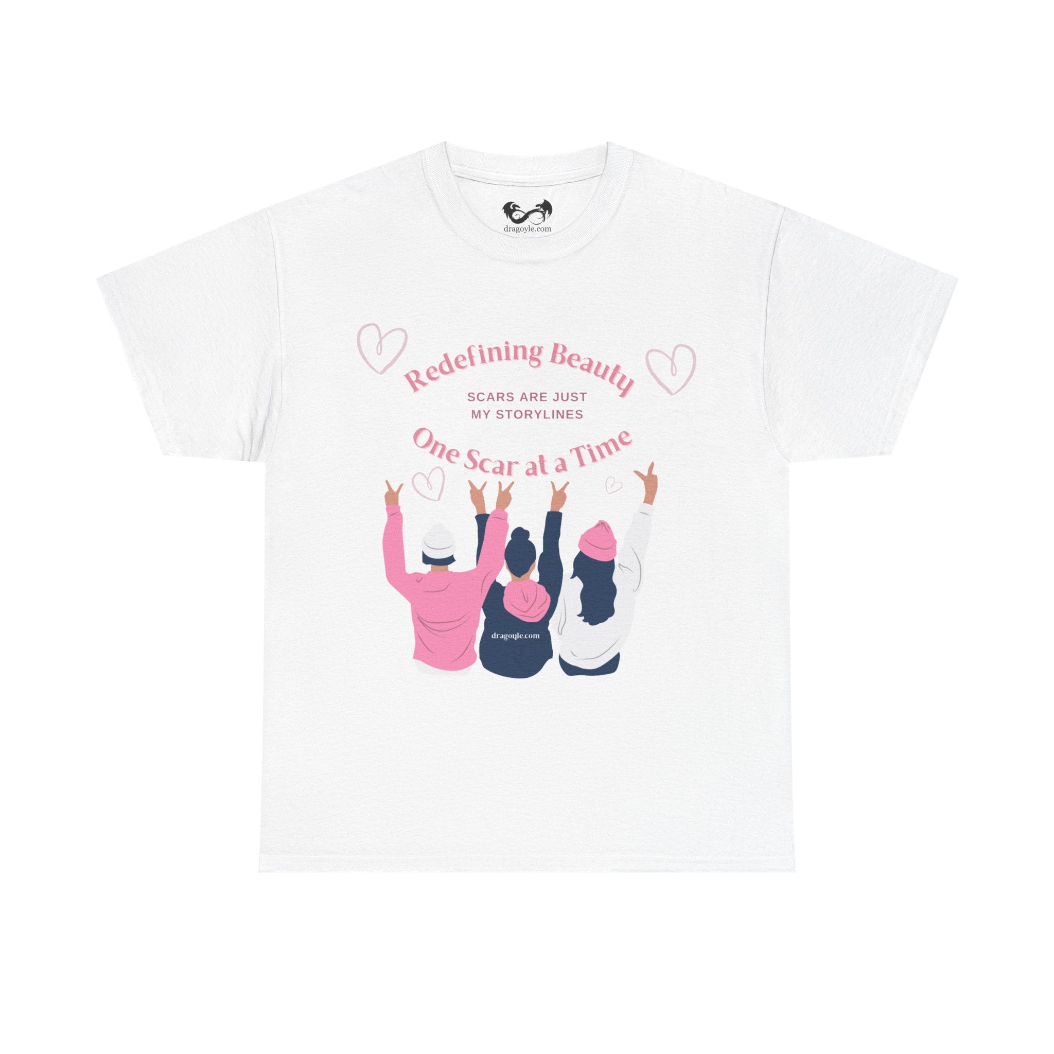 One Scar At A Time Heavy Cotton Tee