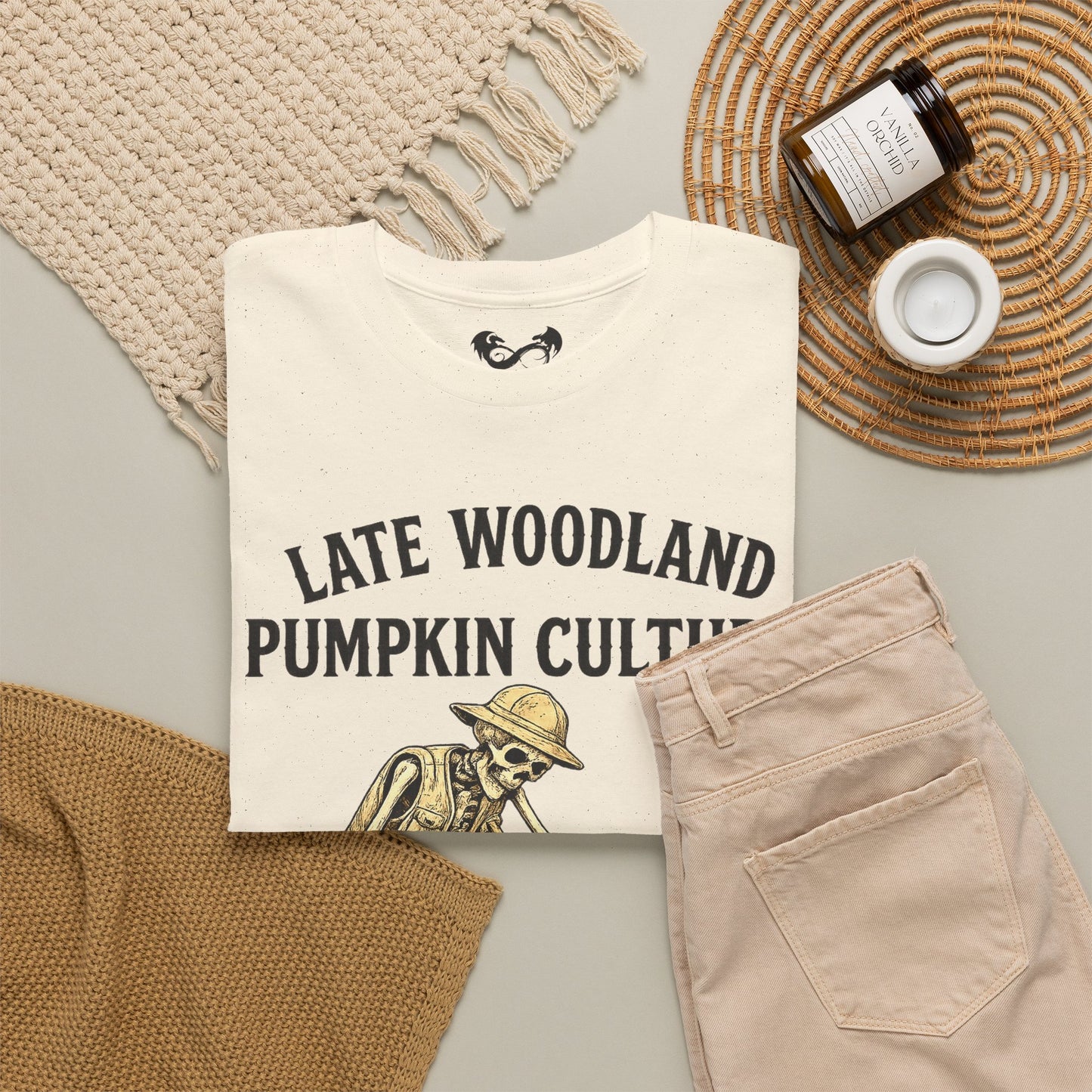 Late Woodland Pumpkin Culture Comfortable Cotton T-Shirt