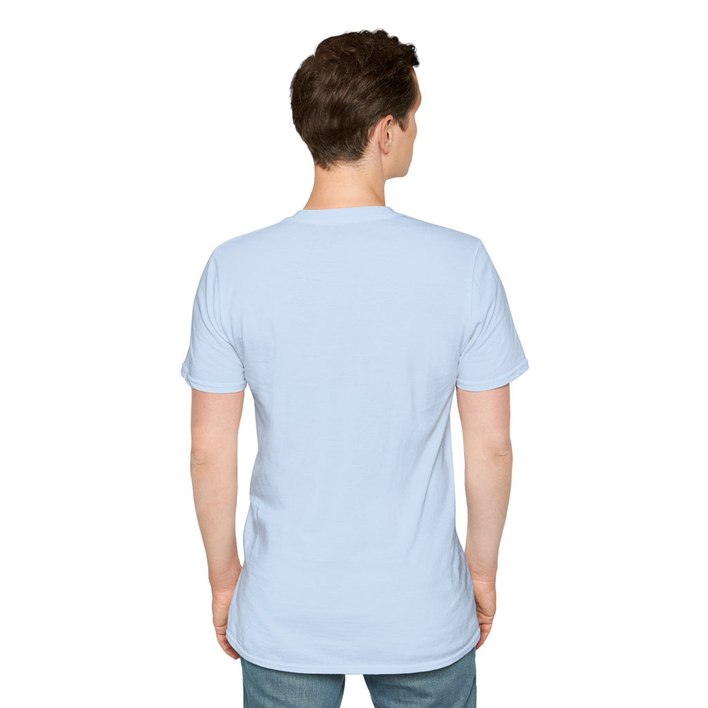 Adult Life Sucks Blue Skull Comfortable 100% Spun Cotton Tee