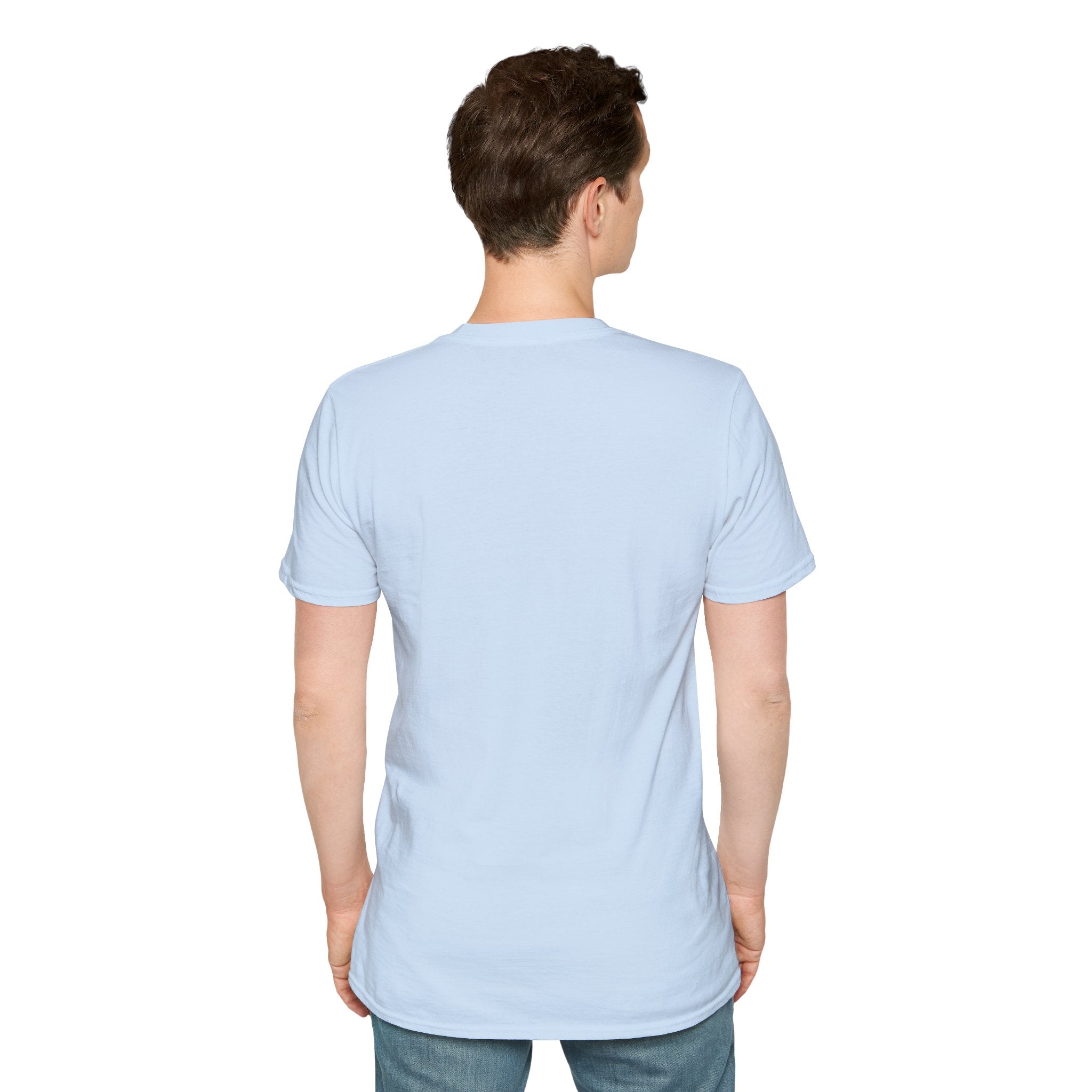 Adult Life Sucks Blue Skull Comfortable 100% Spun Cotton Tee