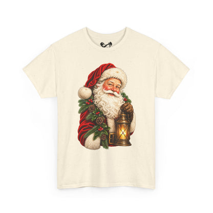 Vintage Style Santa Claus Comfortable Cotton T-Shirt