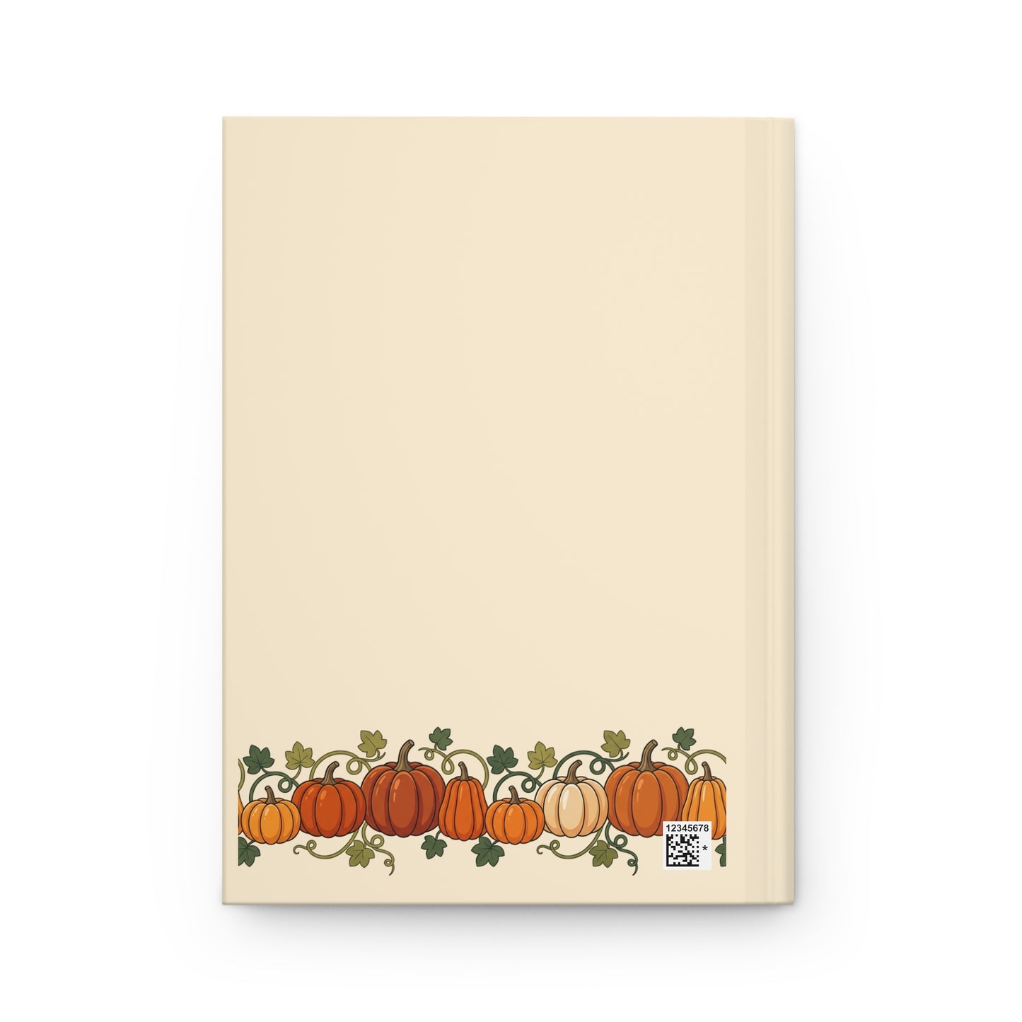 Witch Apothecary Hardcover Journal — Personalized Halloween Pumpkin Spellbook