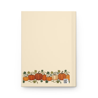 Witch Apothecary Hardcover Journal — Personalized Halloween Pumpkin Spellbook