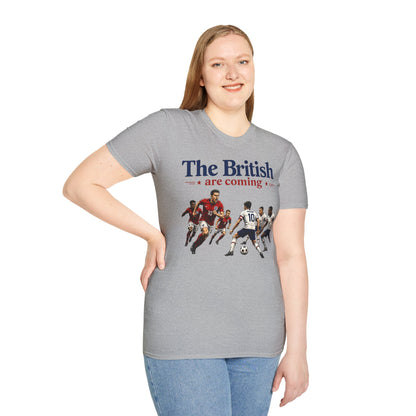 The British Are Coming Soccer Rivalry Graphic T-Shirt
