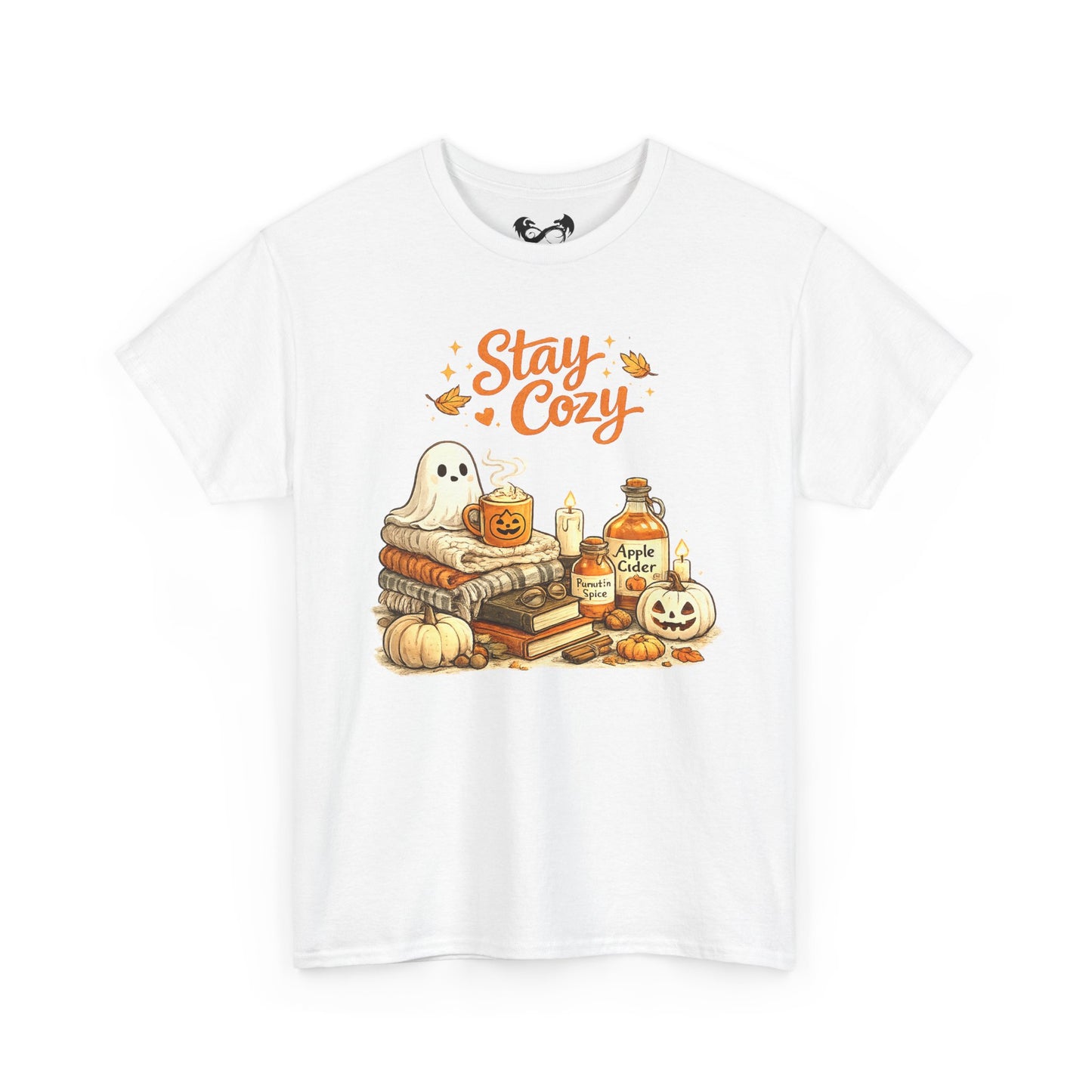 Stay Cozy Comfortable Cotton Halloween T-Shirt