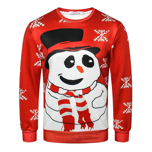 Stay cozy this winter in these delightful 3D Christmas patterned pullover sweaters! Boasting a festive look and feel, these festive sweaters will make your celebrations even more merry and bright. Plus, with their snug fit and ultra-comfy fabric, you'll be making the winter season magical and warm in no time!