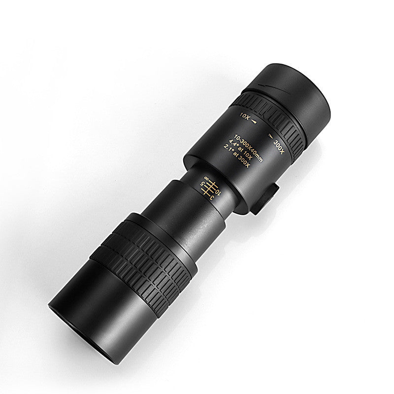 Experience the world in stunning detail with our High-powered High-definition Magnification Monocular! Get crystal clear views of distant objects and bring them closer to you, perfect for outdoor activities and wildlife observation. With our monocular, you'll never miss a moment of wonder.